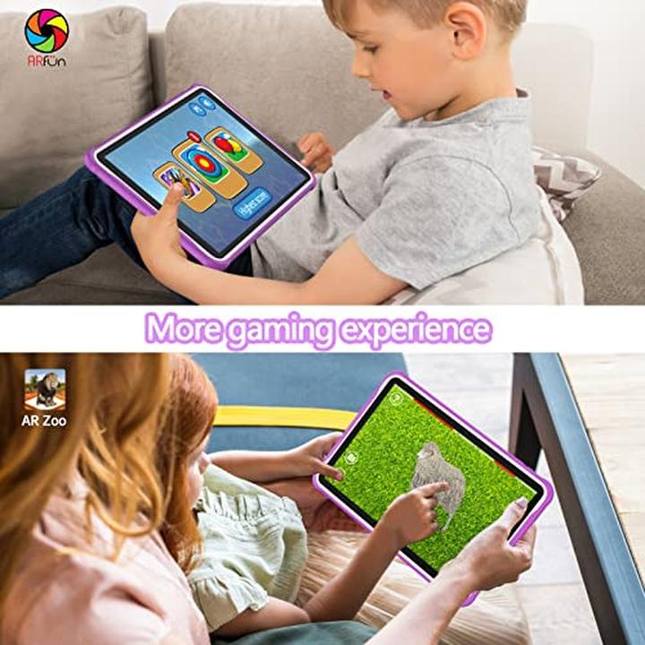 Produktbild Pritom 10 Zoll Android Tablet mit Kindersicherung (10.10", 32 GB, Violett)