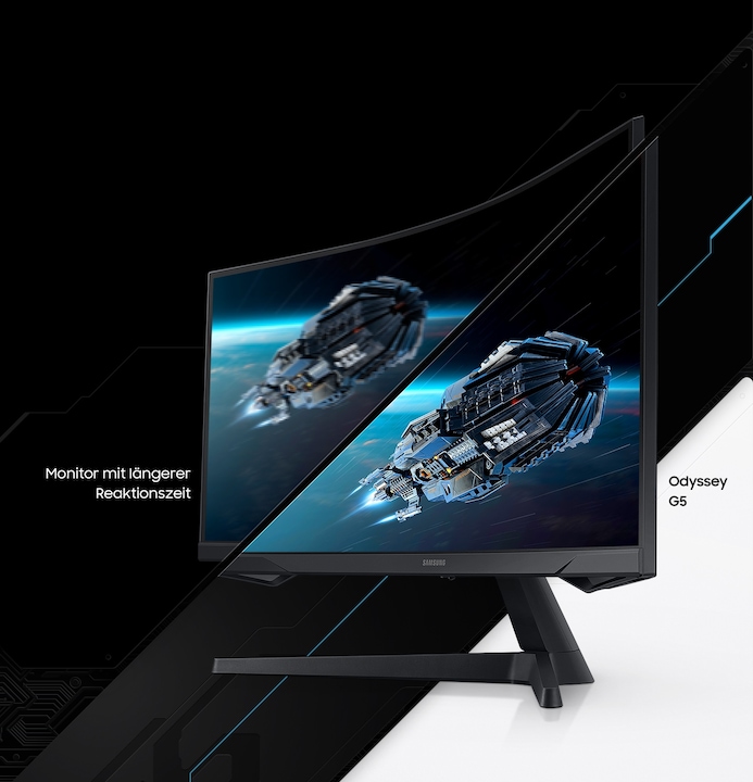 Produktbild Samsung Odyssey G5 - G55T (2560 x 1440 Pixel, 32")