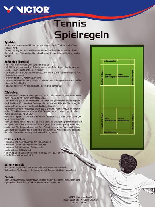 Actual product image Victor Tennis set Winner (6510 g)