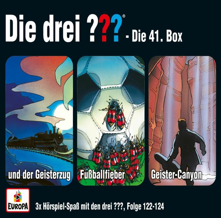 Produktbild Die drei DREI FRAGEZEICHEN - 41 Box (F122-124) (Die drei DREI FRAGEZEICHEN, Deutsch)