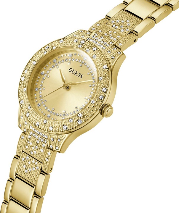 Produktbild Guess P GLD CS W/ CRYS / SUN CHAMP GLITZ DL / P GLD BRCT W/ CRYS Armbanduhr (36 mm)