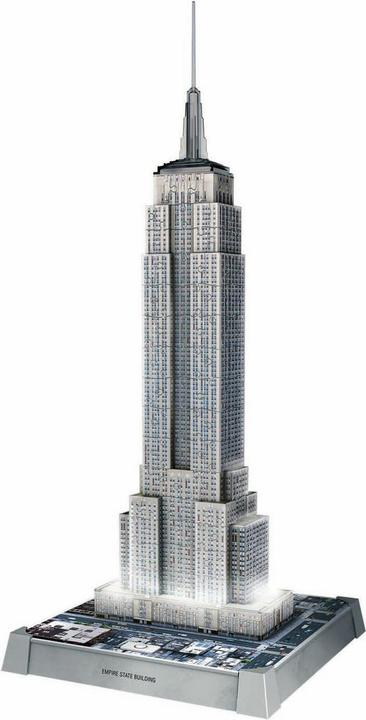 Productafbeelding Ravensburger 3D Iconen: Empire State Building - met licht (216 onderdelen)