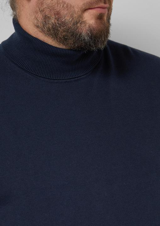 Produktbild s.Oliver Strickpullover Rollkragenpullover aus Baumwolle (3XL)
