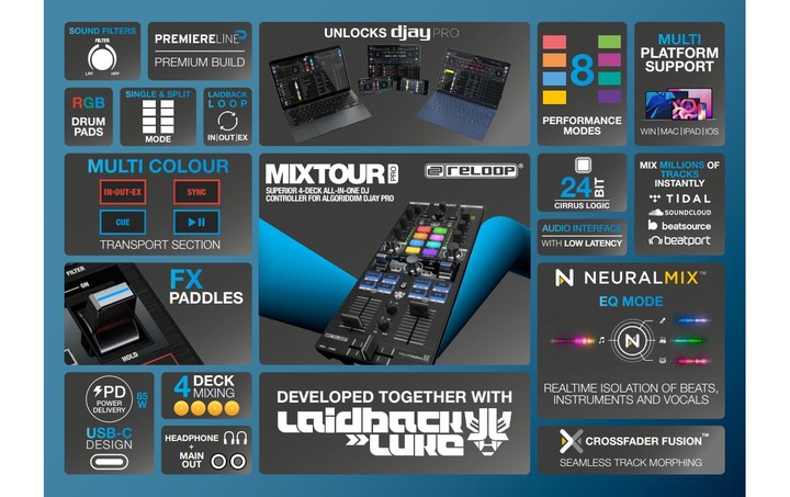 Produktbild reloop Mixtour Pro