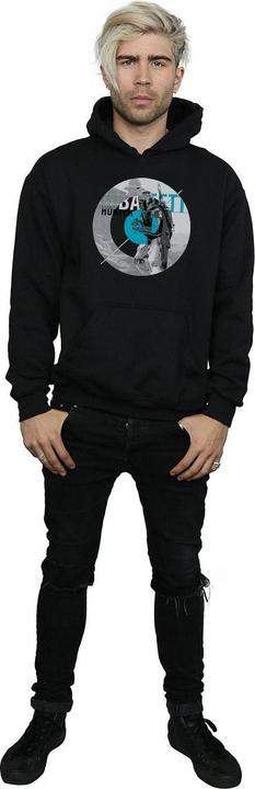 Actual product image Star Wars Mens Boba Fett Bounty Hunter Circle Hoodie (XXL)