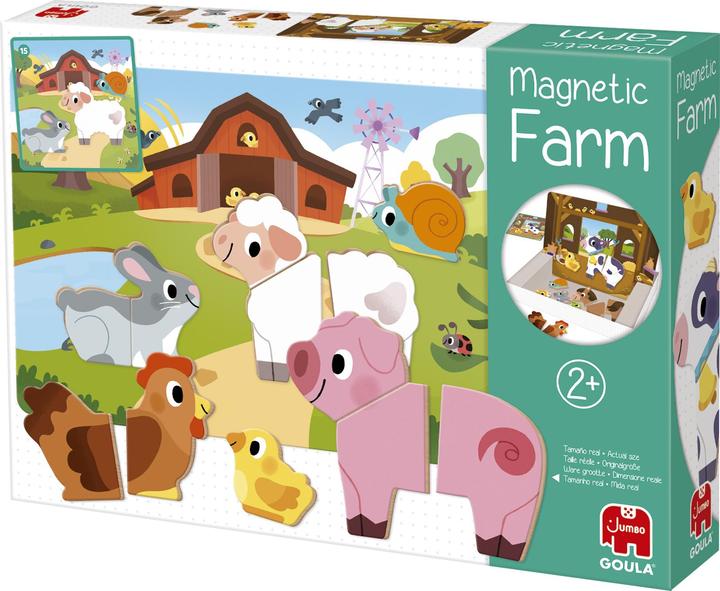 Produktbild Goula Magnetischer Bauernhof (Französisch, Italienisch, Deutsch)