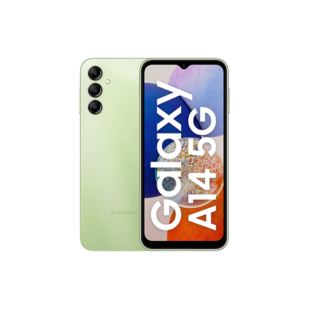 Actual product image Samsung Galaxy A14 LTE (64 GB, Light green, 6.60", Dual SIM, 50 Mpx, 4G)