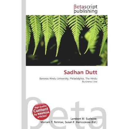 Sadhan Dutt, Fachbücher