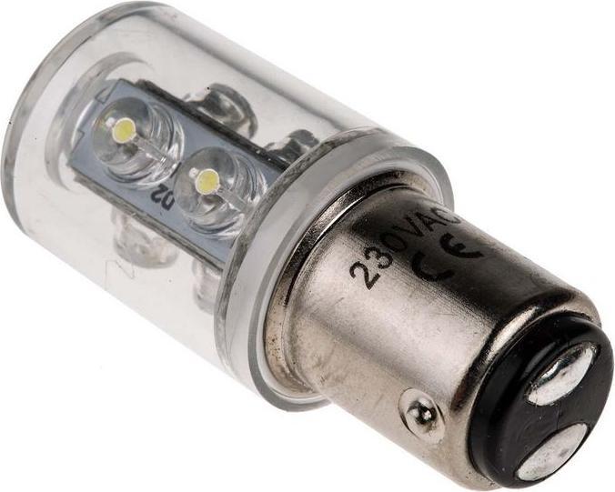 Produktbild RS PRO LED 6-Chip-LED BA15d 230VAC weiß