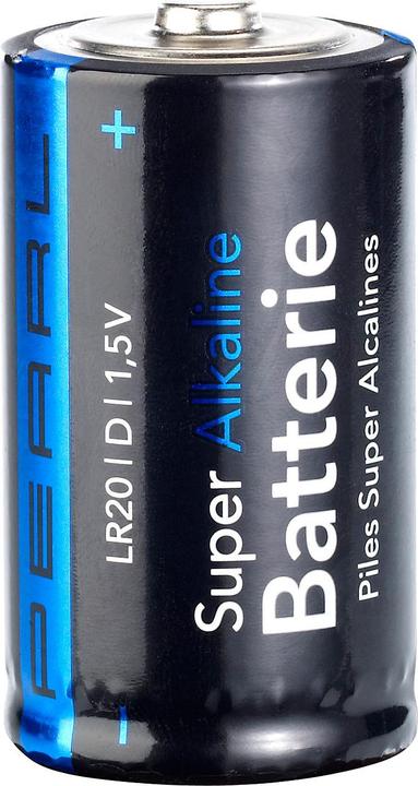 Immagine prodotto Pearl Batterie alcaline, confezione da 4 (4 pz., D)