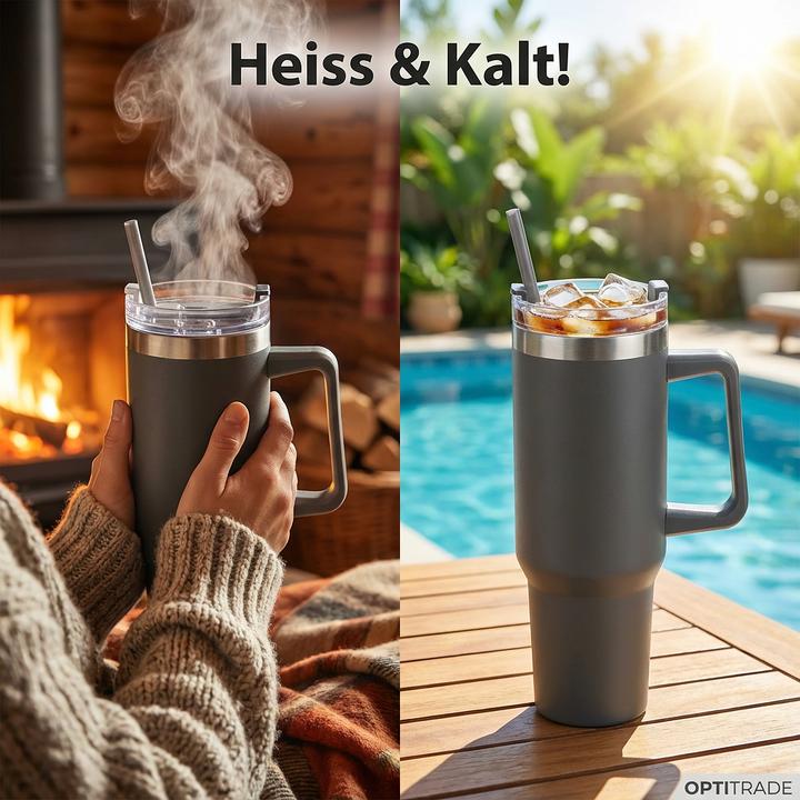 Actual product image Champ Drinking Cup with Straw (1.10 l)