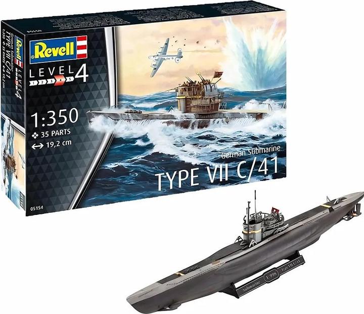 Actual product image Revell German Submarine Type VII C/41