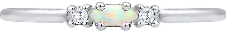 Immagine prodotto Elli Vintage Look mit Zirkonia Kristallen und Opal (58, 925 Argento)