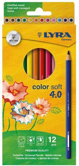Actual product image Lyra Color Soft 4.0 Hängestift, 12 Farben (12x)
