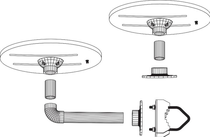 Actual product image Megasat DVB-T T4 Outdoor Antenna (Parabolic antenna, 44 dB, DVB-T / -T2)