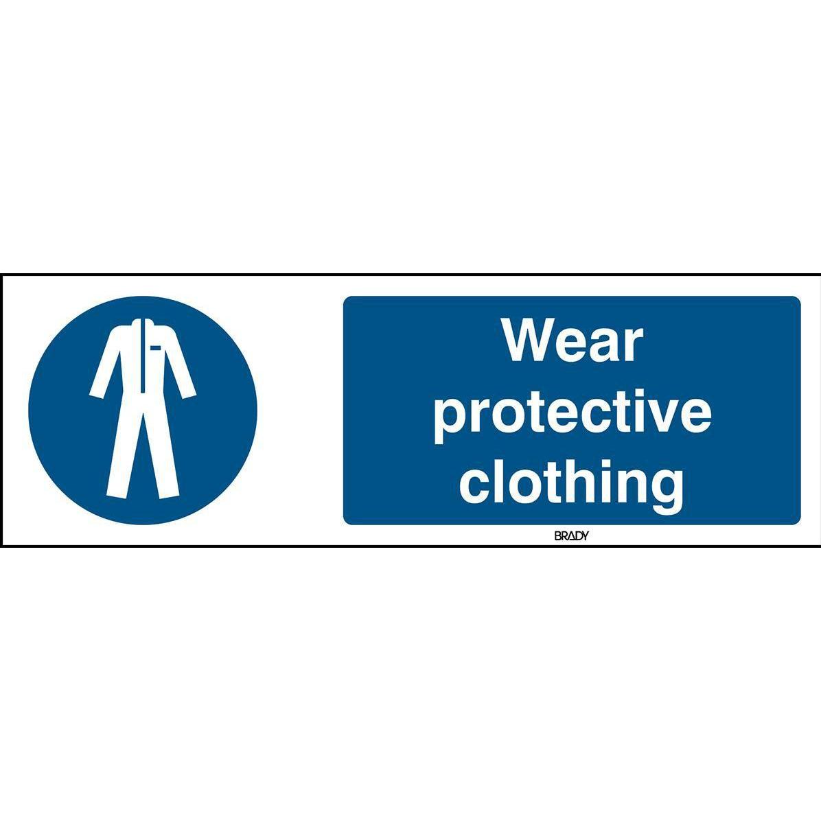 Brady, Sicherheitskennzeichnung, ISO Safety Sign - Wear