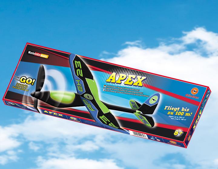 Actual product image Günther Flugspiele Power rubber motor Apex