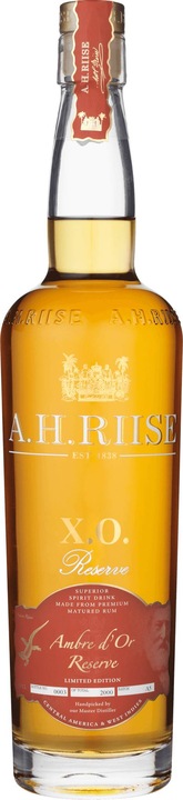 Image du produit A.H.Riise XO. Rhum de réserve Ambre d'Or (1 x 70 cl)