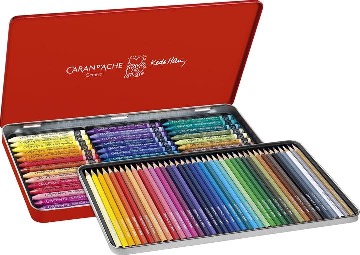 Actual product image Caran d'Ache Multiproduktset Keith Haring Sonderedition (Multicoloured, 82 x)