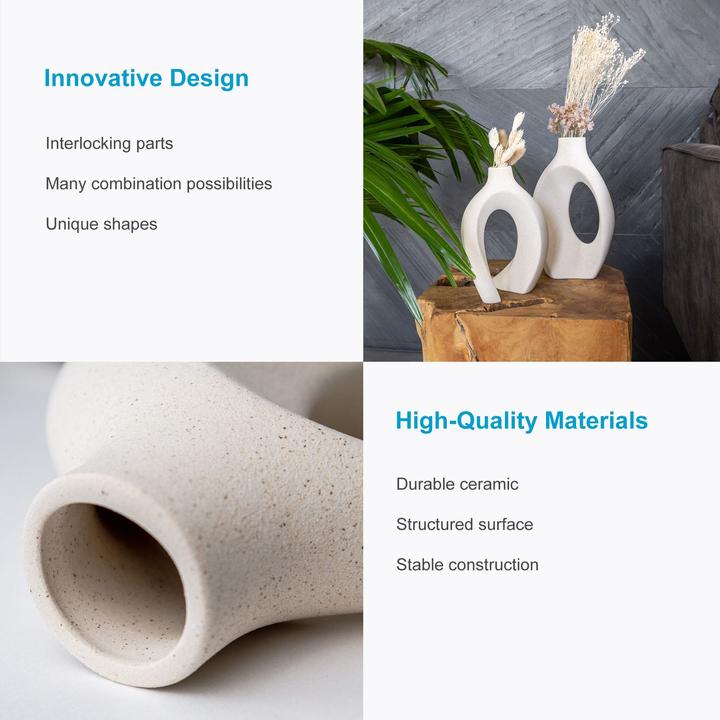 Image du produit Intirilife Deko Vasen Set (2 x)