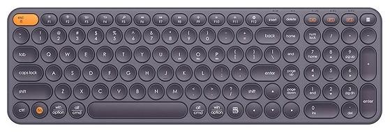 Produktbild Baseus Wireless Tri-Mode Keyboard K01B (Gray) (US, Kabelgebunden, Kabellos)
