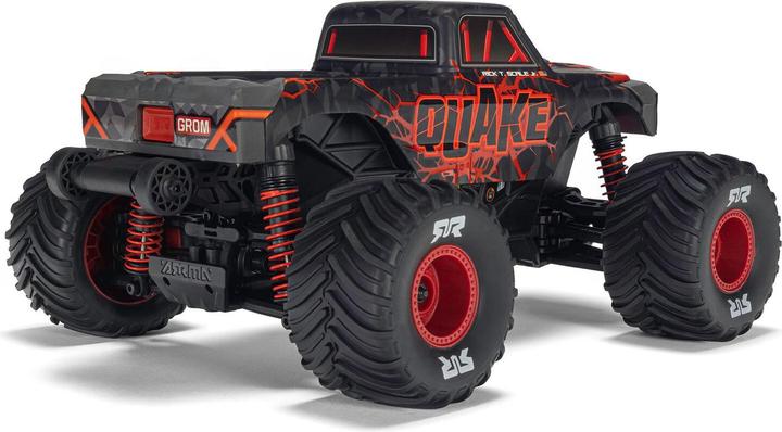 Produktbild Arrma Monster Truck Quake Grom 4x4 Brushed RTR 1:16 Rot (RTR Ready-to-Run)