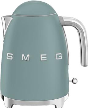 Actual product image Smeg KLF03EGMEU Kettle Emerald Green, 50s Style Aesthetics (1.70 l, EU plug)