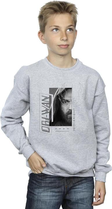 Produktbild Star Wars ObiWan Kenobi Jedi SciFi Collage Sweatshirt Jungen (104)