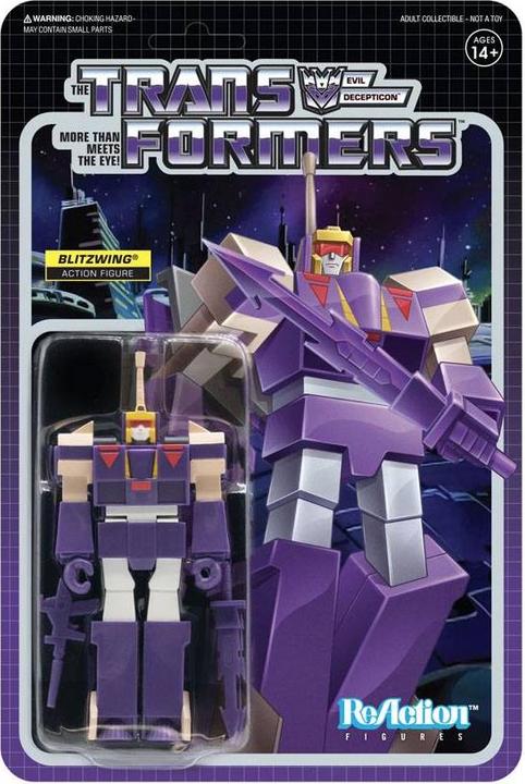 Produktbild Super7 Transformers ReAction Actionfigur Wave 3 Blitzwing 10 cm