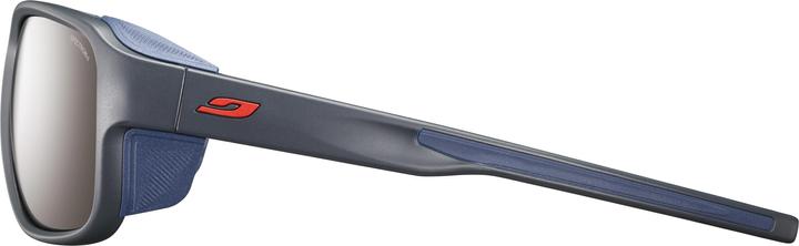 Actual product image Julbo Montebianco 2 Spectron 4 sports glasses (dark blue-brown flash silver, Silver)