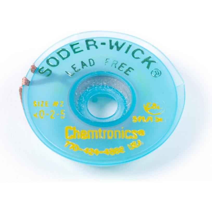 Chemtronics Soder-Wick senza piombo SD 1,5 mm / giallo 40-2-5, Accessori per saldatore, Giallo
