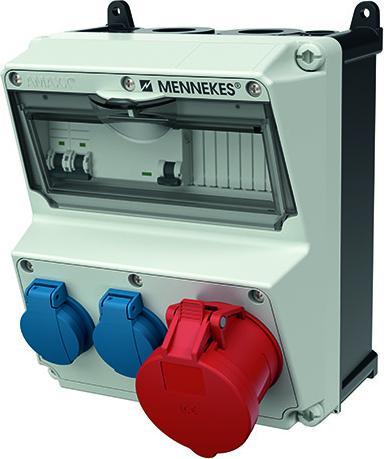 Actual product image Mennekes MEN 920013 Socket outlet combination AMAXX (2 x)