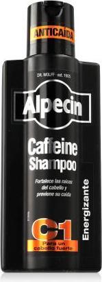 Actual product image Alpecin Black Caffeine Shampoo C1 for Men with New Fragrance 375ml (375 ml, Liquid shampoo)