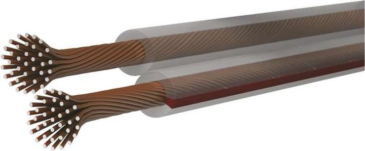 Productafbeelding Emos Twisted pair kabel ECO 2x2,5mm, transparant, 100m (100 m, 2.50 mm²)