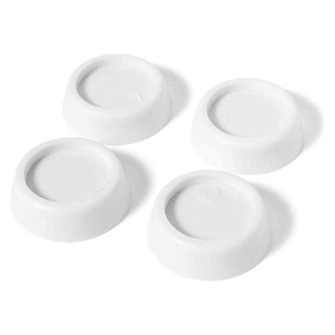 4 Cuscinetti Antivibrazione In Gomma Naturale Per Lavatrice: Quadrati, Antiscivolo, Riduzione Rumore E Protezione Pavimento