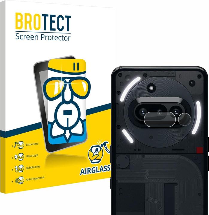 Produktbild BROTECT Schutzglas Schutzfolie Displayschutz Display Schutz Glas Folie klar (1 Stk., Nothing Phone (3a))