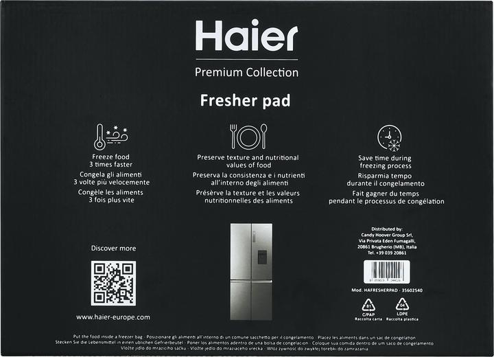 Actual product image Haier Fresher Pad
