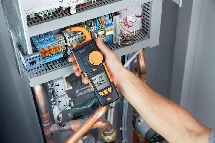 Image du produit Testo Pince ampèremétrique, multimètre manuel di (CAT IV 600V, CAT III 1000V)