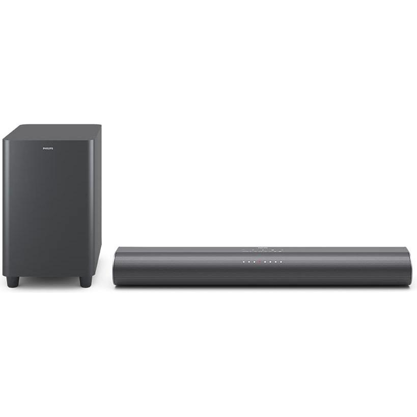 Philips TAB6100/10 (200 W, 2.1 Kanal), Soundbar, Grau
