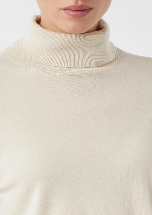 Produktbild Comma Strickpullover Feinstrick-Pullover mit Rollkragen (42)