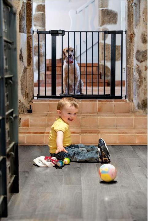 Image du produit Safety 1st - SF1 Easy Close - Metal Wood Effect - 73-80cm, extendable to 136cm (73 cm)