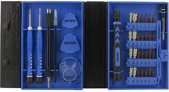 Produktbild Deltaco VK-51 electronic device repair tool 38 tools