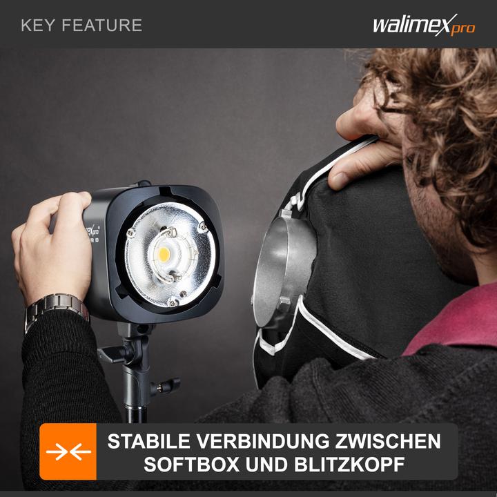 Produktbild Walimex Softbox Adapter für Aurora / Bowens (15.20 cm)