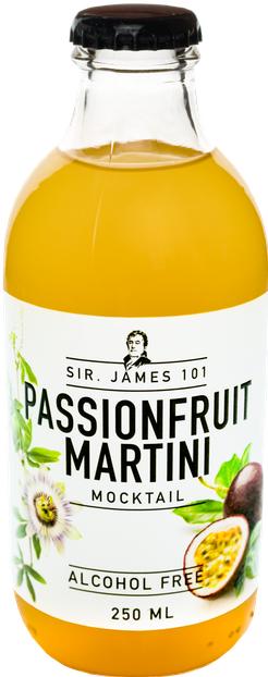 Image du produit Sir. James 101 Martini aux fruits de la passion sans alcool (1 x 25 cl)