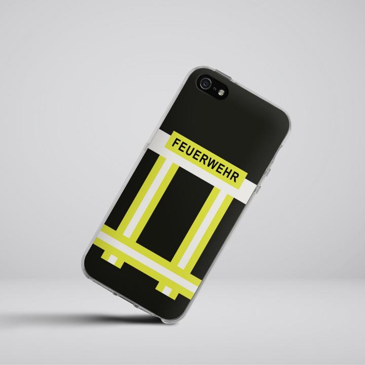 Produktbild DeinDesign Silikon Hülle für Apple iPhone 5s Handyhülle Case Smartphone Schutzhülle Beruf Feuerwehr (Apple iPhone 5s)