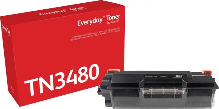 Xerox Everyday Toner Mono compatible avec Brother TN-3480, Capacité standard, 8000 pages, Noir, 1 pièce(s) (CF)