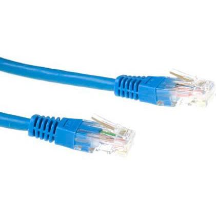 ACT Blue 3 meter LSZH U/UTP CAT6 patch cable with RJ45 connectors. Cat6 u/utp lszh blue 3.00m (U/UTP, CAT6, 3 m), Netzwe...