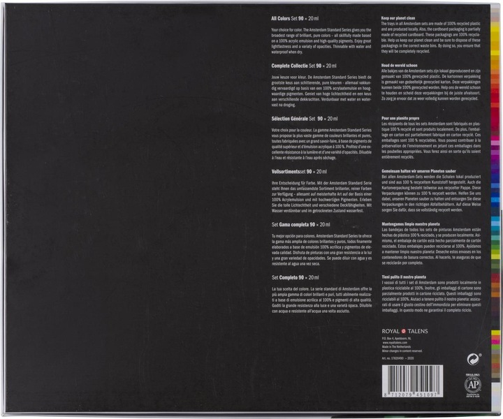 Image du produit Amsterdam Gamme complète (Multicolore, 1800 ml)
