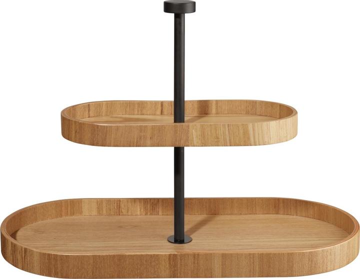 Actual product image ASA Selection wood etagere 2-tier oval