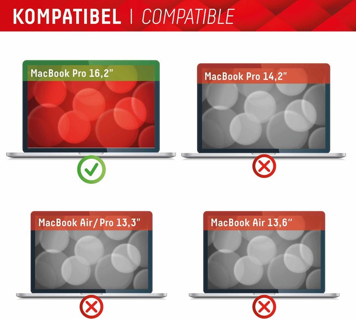 Produktbild Displex Privacy Safe, Laptop Blickschutzfilter (16.20", 16 : 10)